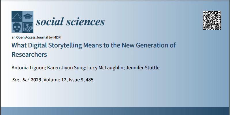 What Digital Storytelling Means to the New Generation of Researchers